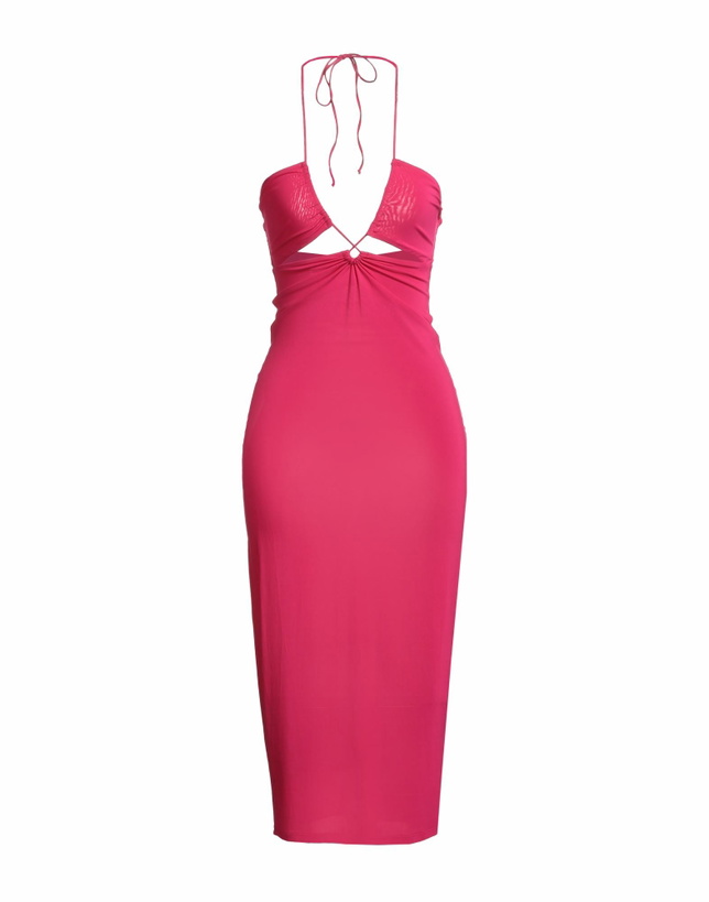 Photo: Mc2 Saint Barth Womens Midi dress in Magenta