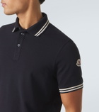 Moncler Cotton piqué polo shirt
