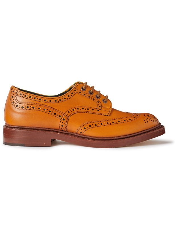 Photo: Tricker's - Bourton Country Leather Brogues - Brown