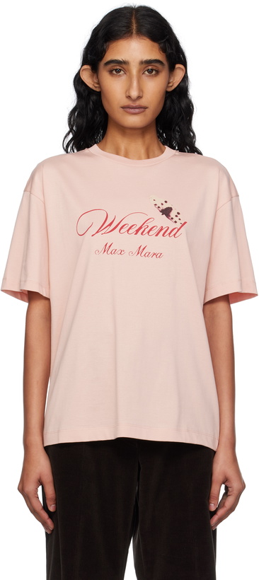 Photo: Weekend Max Mara Pink Radura T-shirt