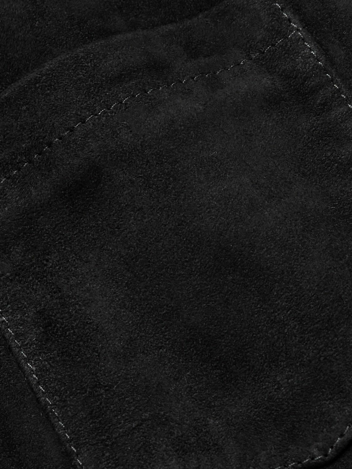 Kingsman - Suede Chore Jacket - Black