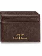 Polo Ralph Lauren - Logo-Print Full-Grain Leather Cardholder