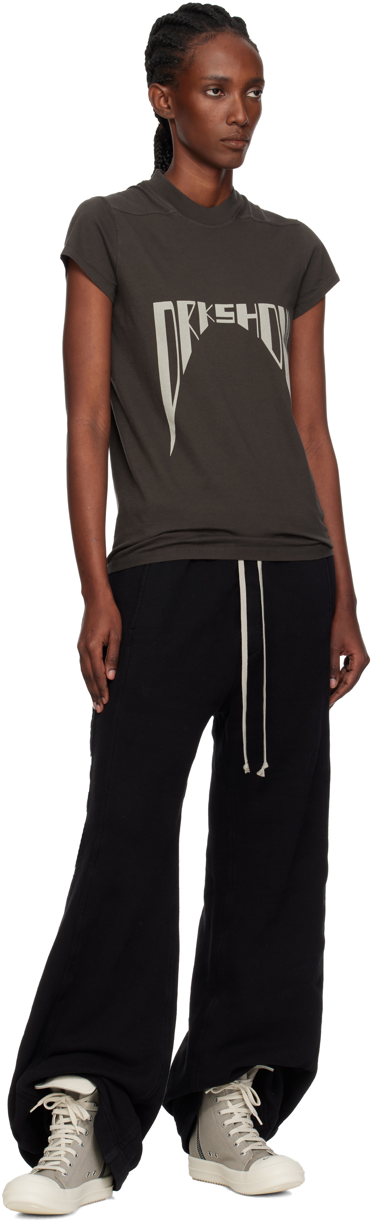 Rick Owens DRKSHDW Taupe Concordians Sneaks Sneakers