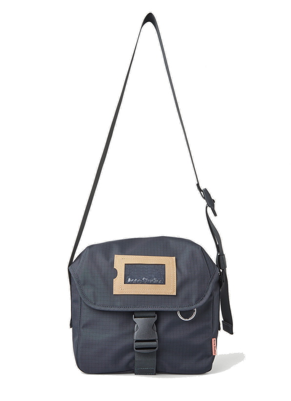 Photo: Messenger Midi Crossbody Bag in Black