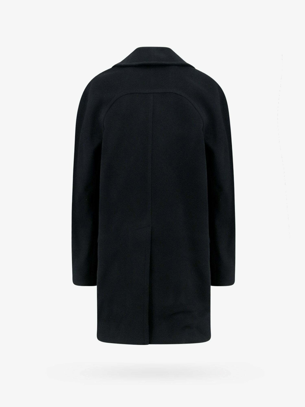 Alexander Mcqueen Coat Black Mens Alexander McQueen