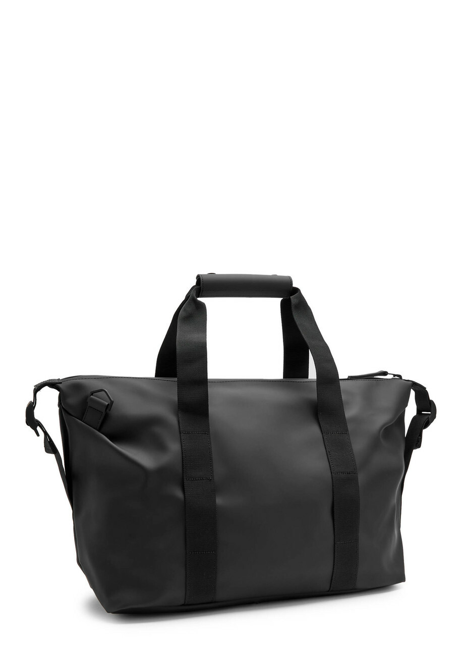 Rains Hilo Weekend Small Rubberised Holdall - Black - One Size