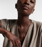 Messika Move Uno Large 18kt rose gold necklace with diamonds