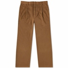 Wood Wood Men's Aaren Dry Twill Pant in Peanut