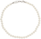 Vivienne Westwood White Pearl Stuart Necklace