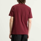 Metalwood Studio Men's Rorschach T-Shirt in Maroon