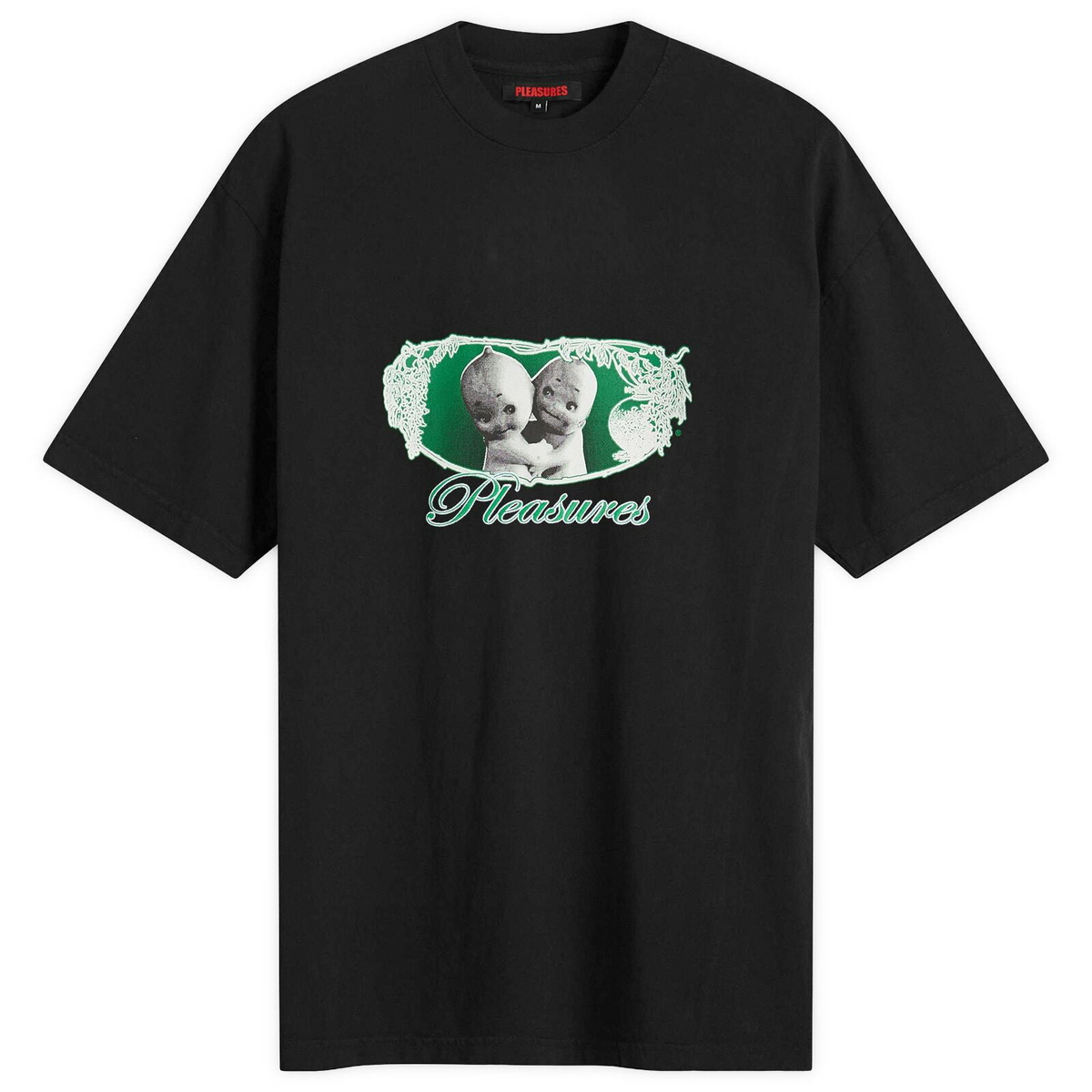 Pleasures Men's Cutie Heavyweight T-Shirt in Black