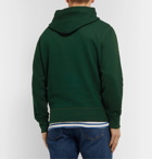 Polo Ralph Lauren - Embroidered Cotton-Blend Jersey Hoodie - Green