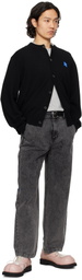 ADER error Black Sig; TRS Tag 02 Cardigan
