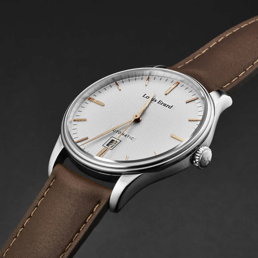 Louis Erard Heritage Automatic Silver Dial Mens Watch 69287AA31.BVA01