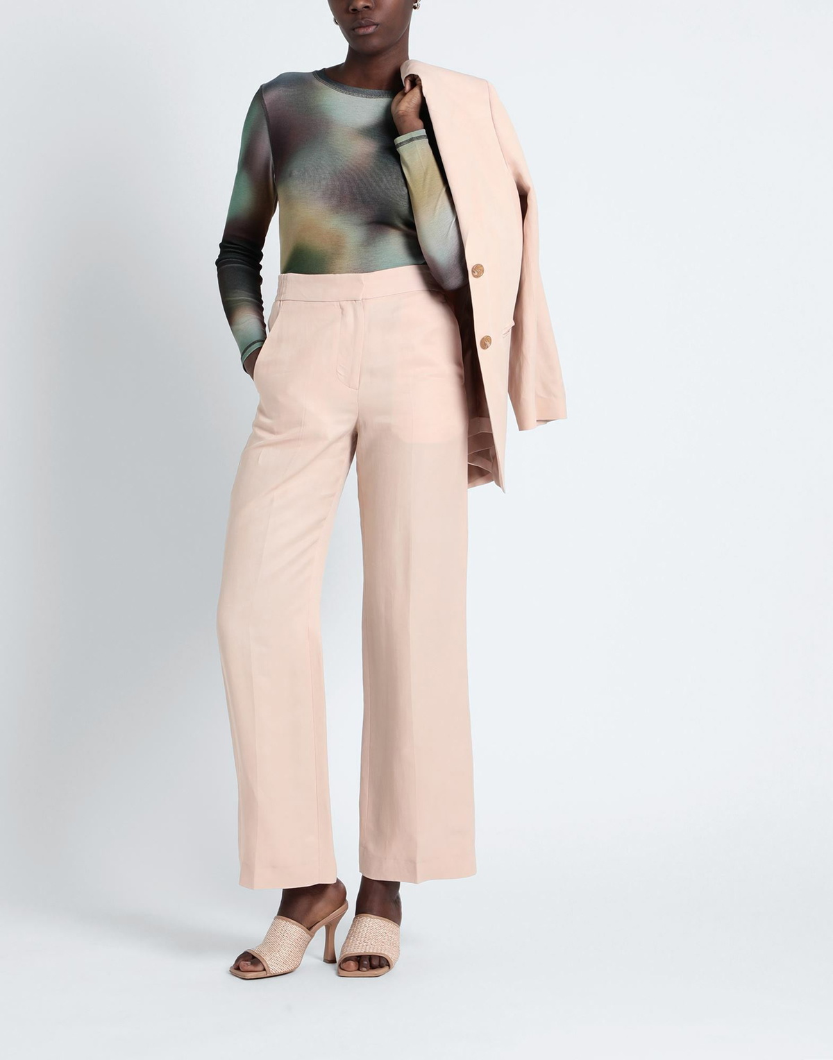 Arket Womens Pants Blush