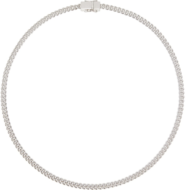 Photo: Tom Wood Silver Thin Rounded Curb Chain Necklace