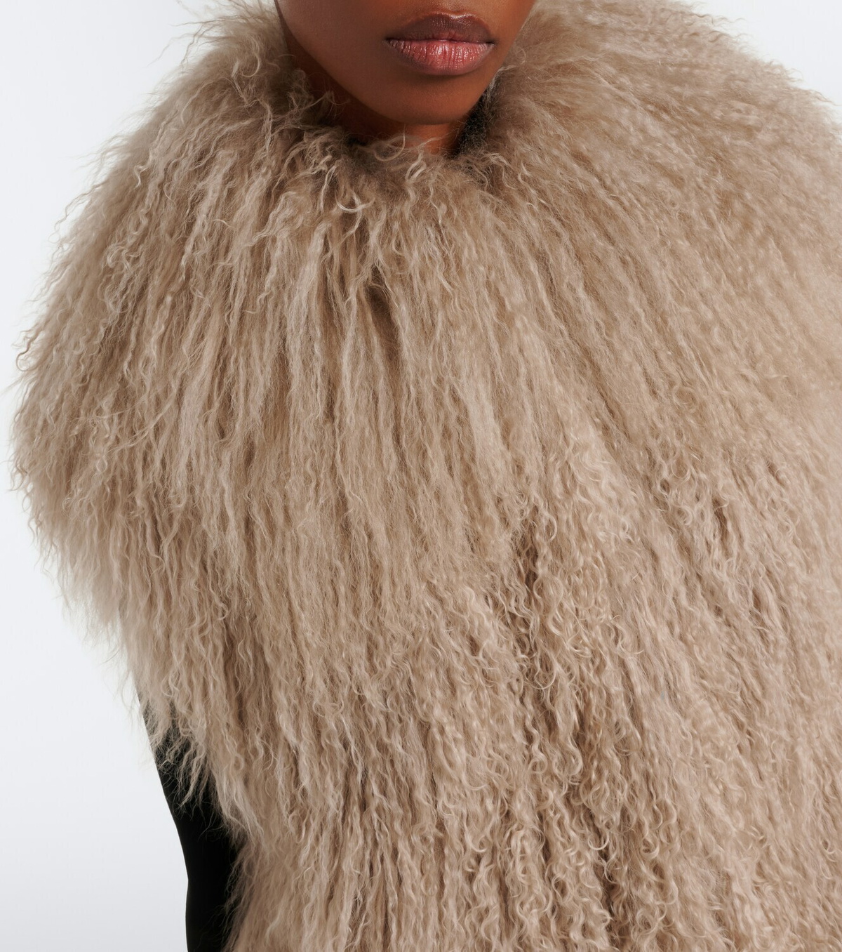 Yves Salomon Shearling vest
