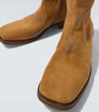 Acne Studios Distressed suede ankle boots