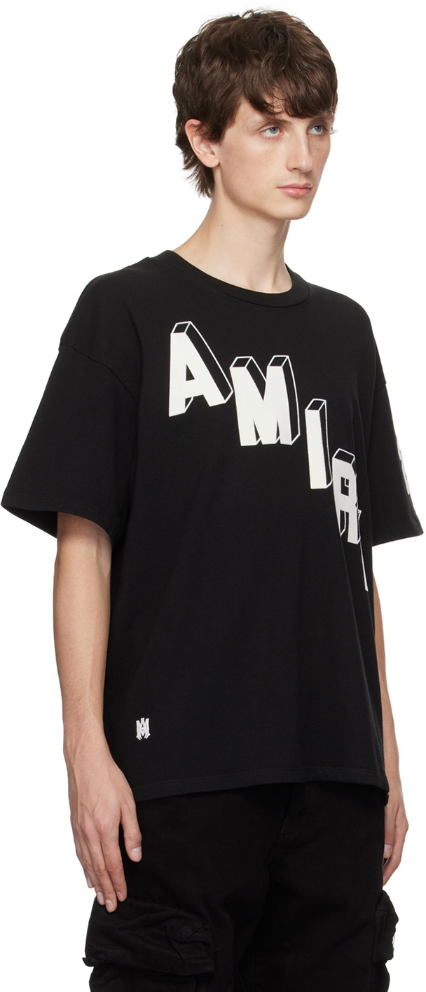 AMIRI Black Hockey Skater T-Shirt Amiri