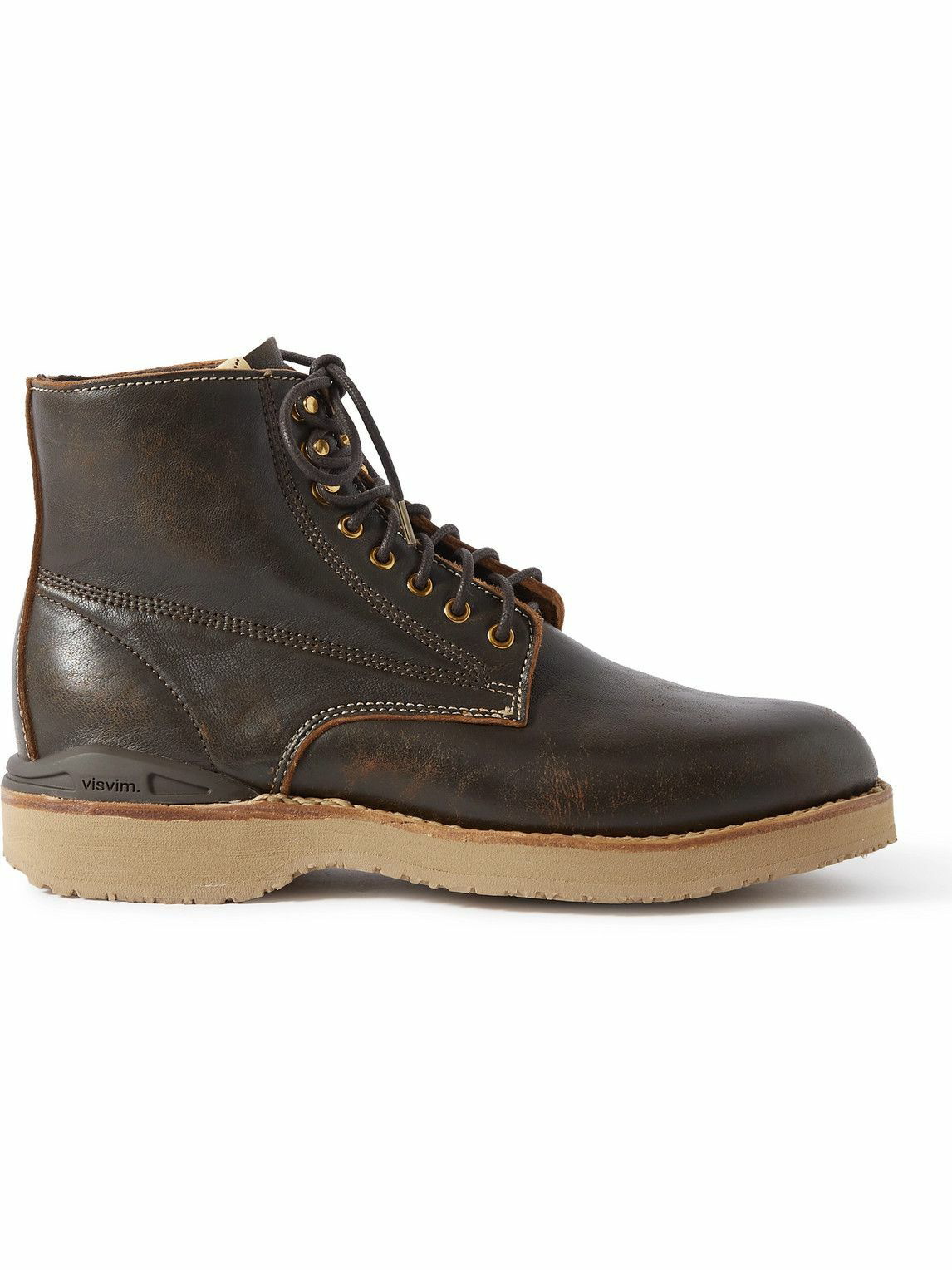 Visvim - Virgil Folk Leather Boots - Brown Visvim