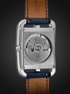 Hermès Timepieces - Cape Cod Automatic 37mm Large Stainless Steel and Leather Watch, Ref. No. W055756WW00