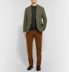 Massimo Alba - Cotton-Corduroy Trousers - Brown