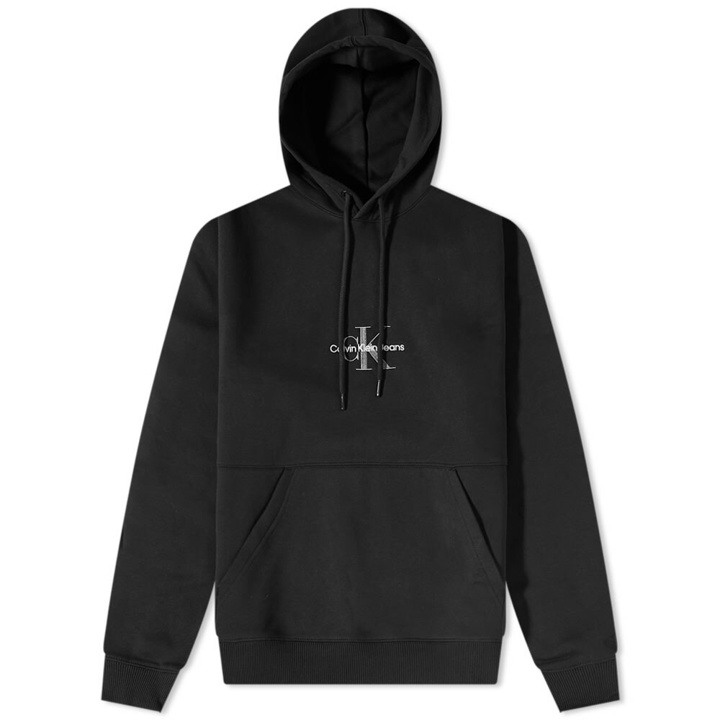 Photo: Calvin Klein Men's Monologo Hoody in Black