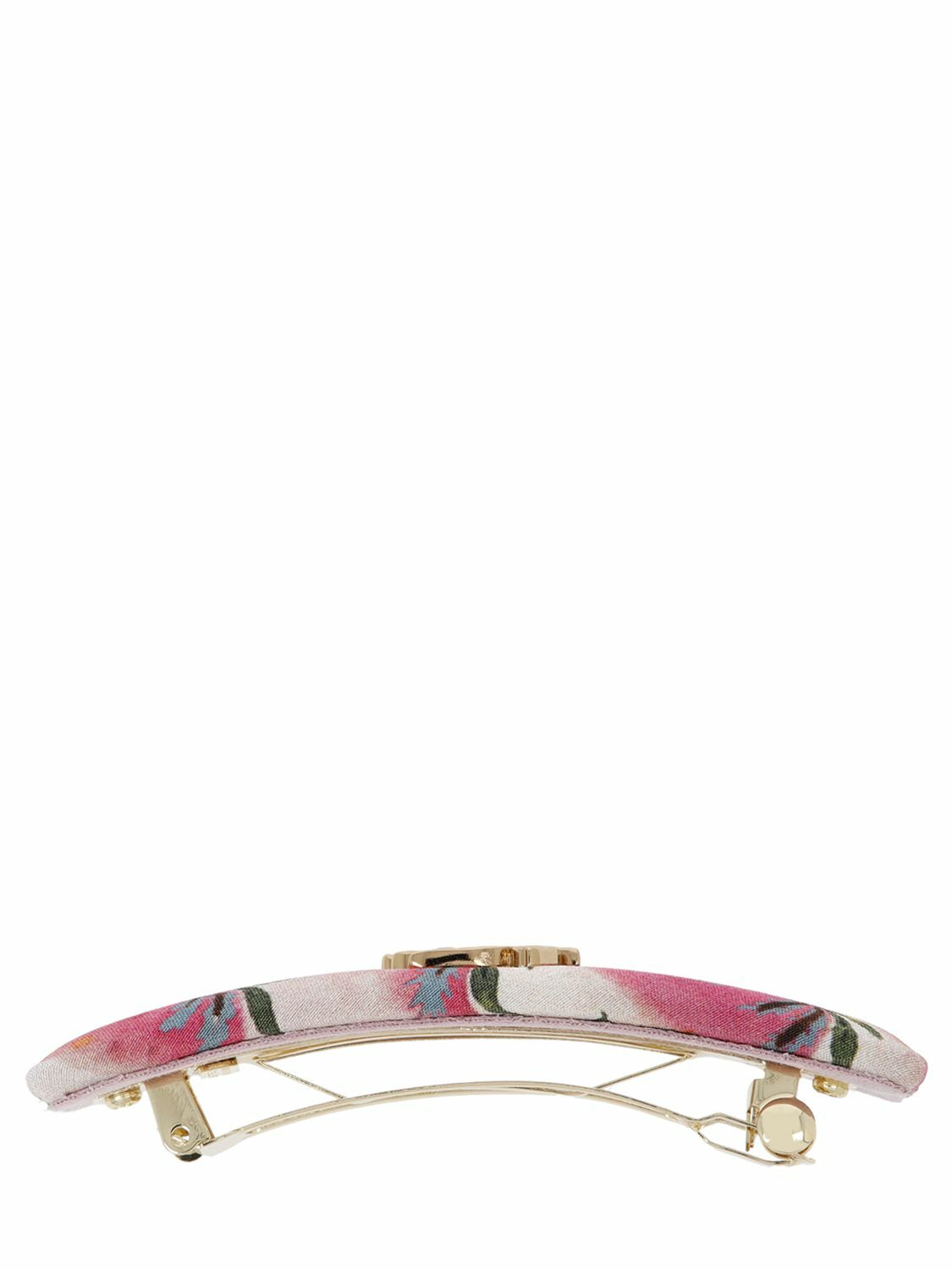 ETRO - Rectangular Silk Hair Clip Etro