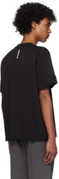 C2H4 Black Founder Fold-Over T-shirt