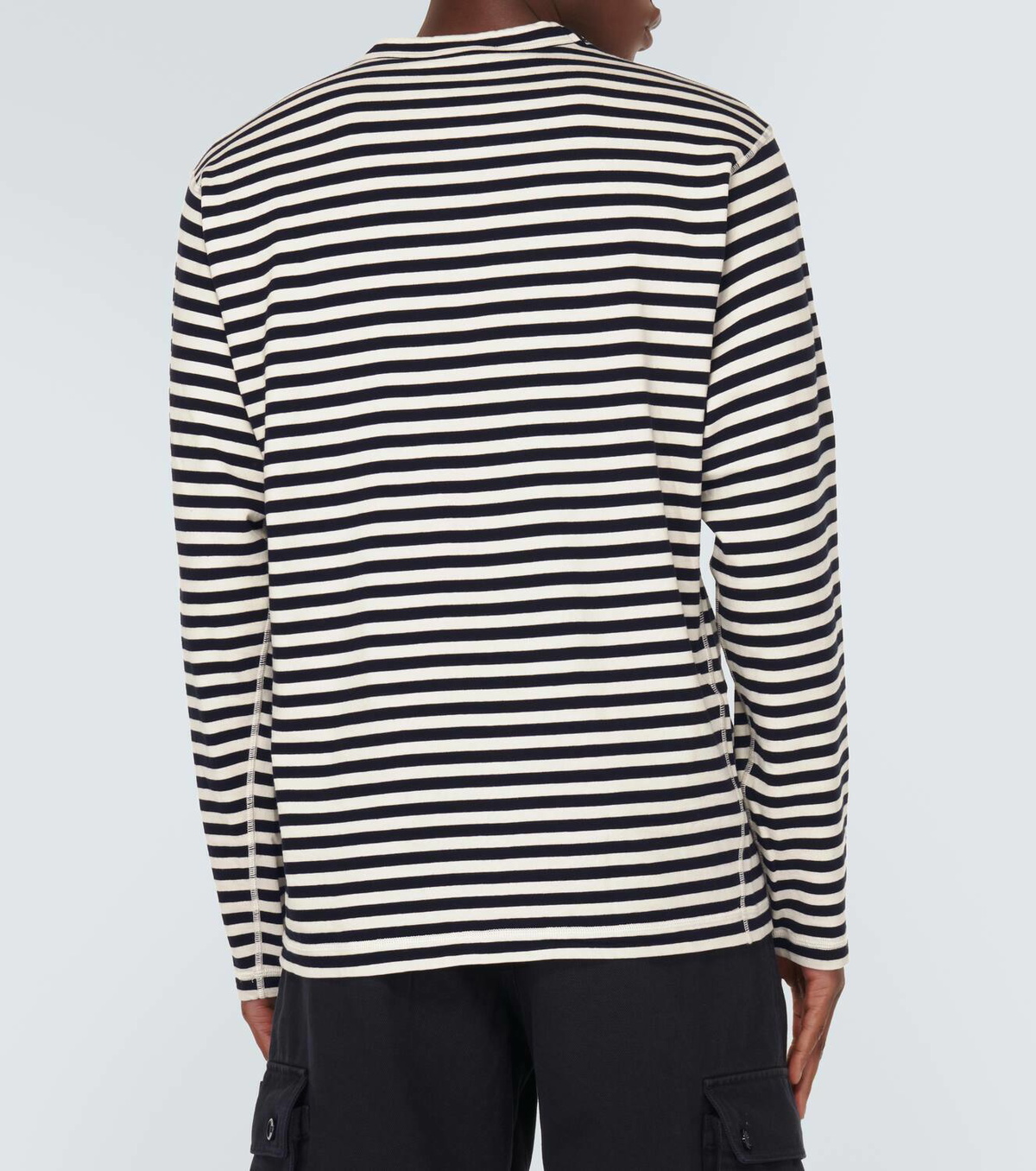 T-Shirt Donna G-Star Stripes Text - Cotone Leggero Con Scollo Rotondo E Righe Repeat - 5