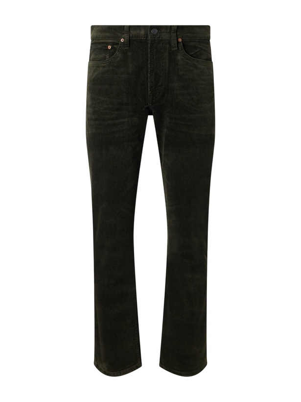 Photo: Polo Ralph Lauren - Straight-Leg Cotton-Corduroy Trousers - Green