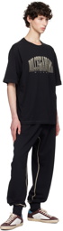 Dolce&Gabbana Black Heraldic DG Logo Sweatpants