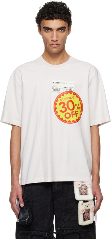 Photo: doublet Off-White 'Disposal Reduction' T-shirt