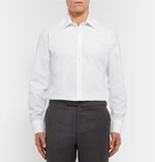 Kingsman - Turnbull & Asser White Cotton Royal Oxford Shirt - White