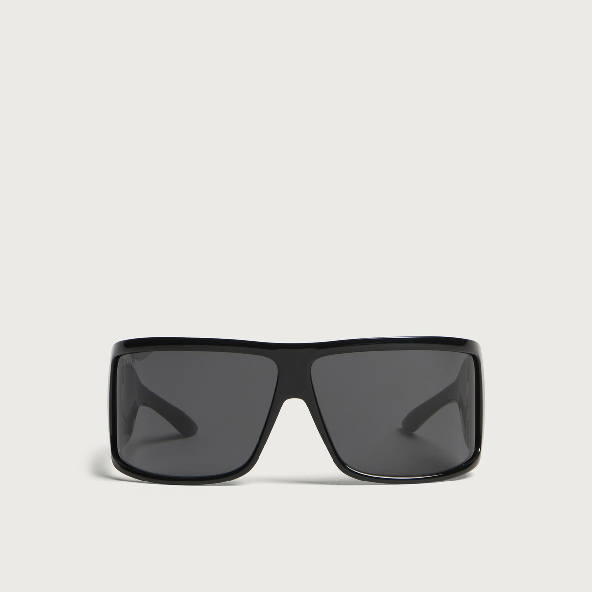 Gucci Men's GG2274S Lettering Sunglasses in Black/Smoke