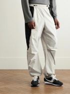 Nike - Tech Colour-Block Dri-FIT Track Pants - Neutrals