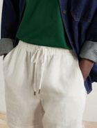 Polo Ralph Lauren - Straight-Leg Linen Shorts - White