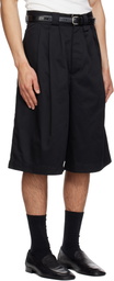WILLY CHAVARRIA Black Borracho Shorts