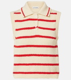 Altuzarra Elmer striped cotton-blend top