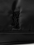 SAINT LAURENT - Niki Small Leather-Trimmed Shell Messenger Bag