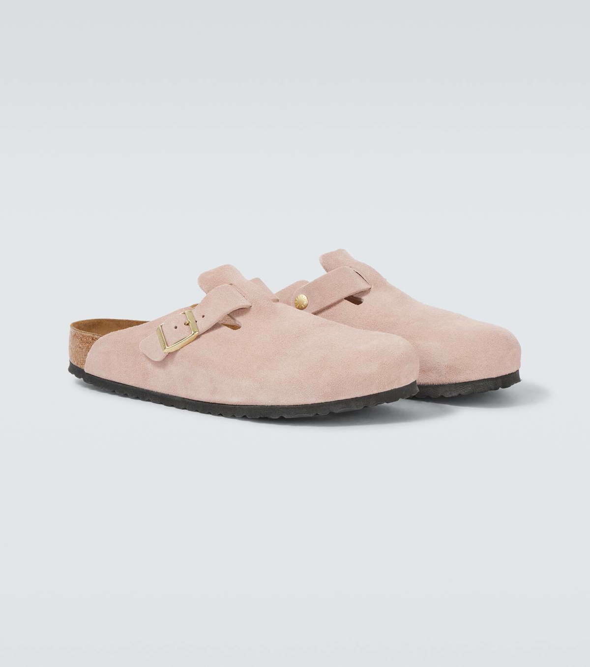 Birkenstock Boston Leve suede clogs