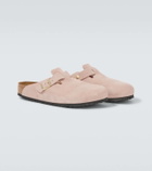 Birkenstock Boston Leve suede clogs