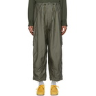 Needles Green Twill HD Cargo Trousers