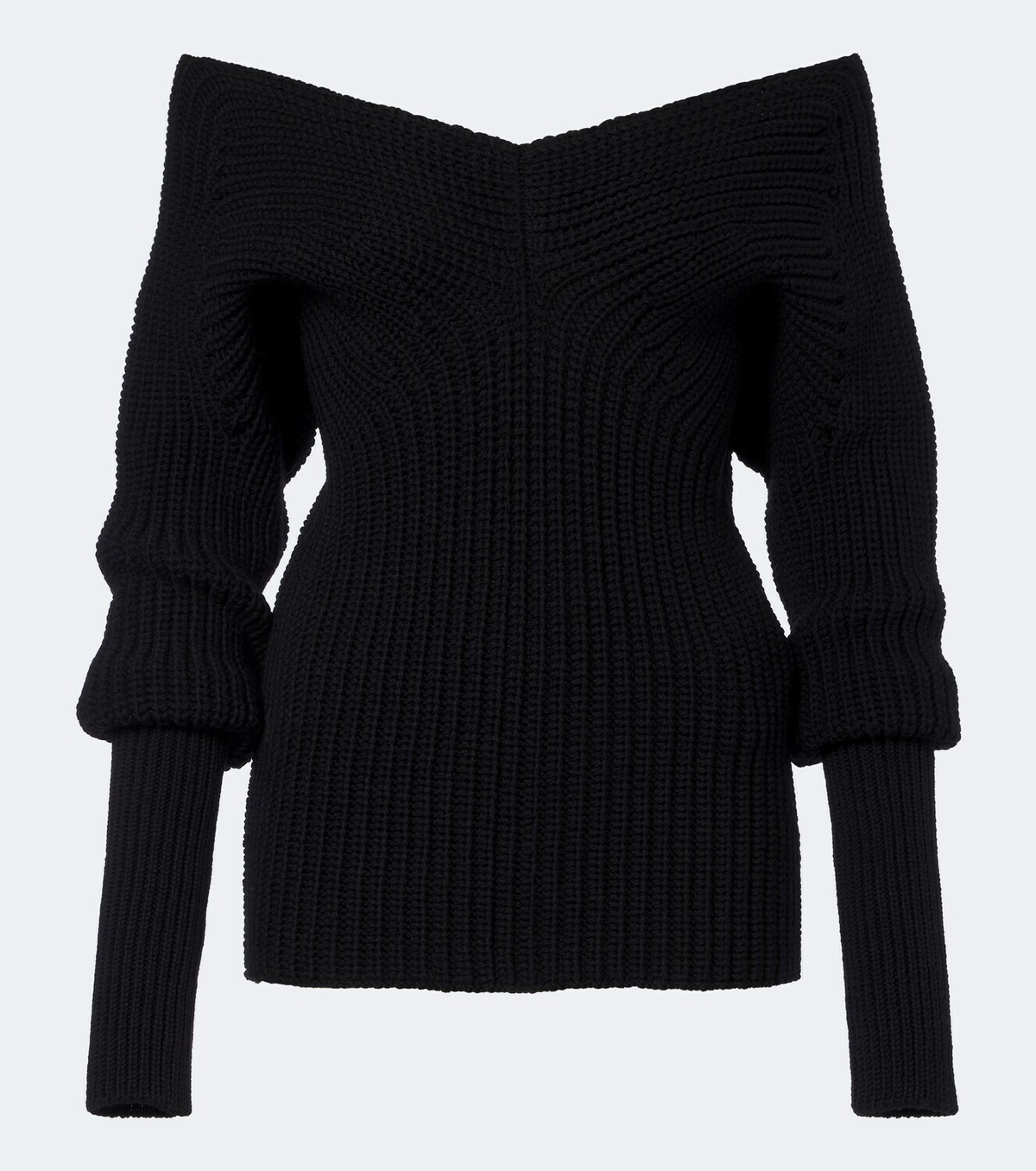 Lemaire RIbbed-knit wool sweater