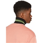 JW Anderson Green Thick Stripe Neck Band