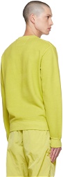 C.P. Company Yellow Emerized Sweatshirt
