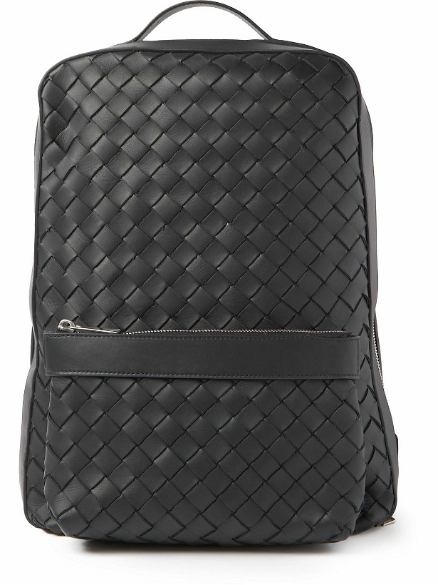 Photo: Bottega Veneta - Small Intrecciato Leather Backpack