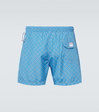 Fedeli Madeira floral swim trunks