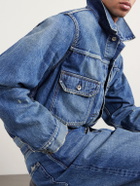 Sacai - BEYONDEXX Distressed Denim Jacket - Blue