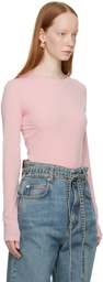 Sportmax Pink Albenga Long Sleeve T-Shirt